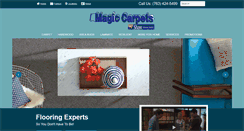 Desktop Screenshot of magiccarpets.biz
